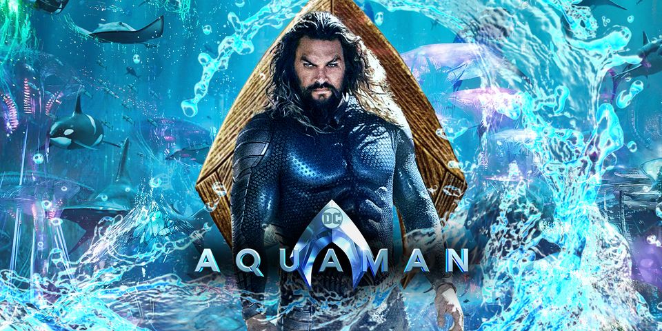 Afiche oficial de la película de DC "Aquaman 2"