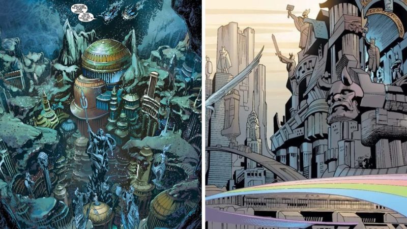 Atlantes vs Asgardianos ¿Que nacion es mas fuerte en Marvel
