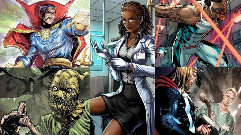 Los 12 mejores doctores superheroes de Marvel y DC clasificados