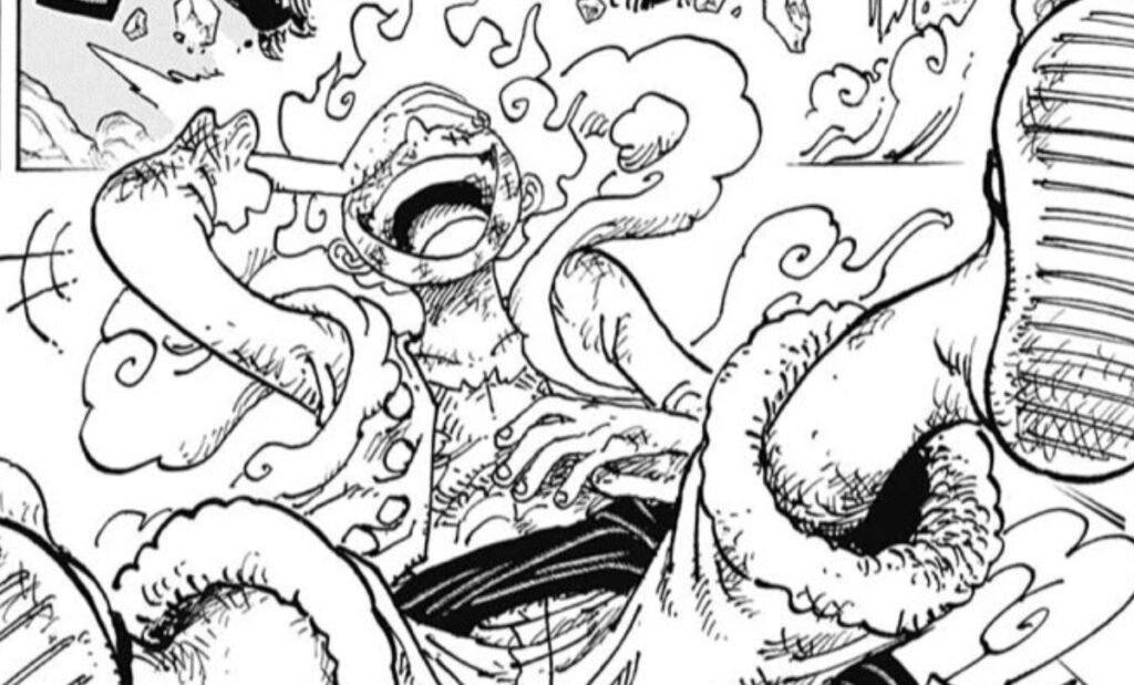 Luffy's Gear Fifth Revelation en One Piece Capítulo 1044 (junto con su Devil Fruit Secret)