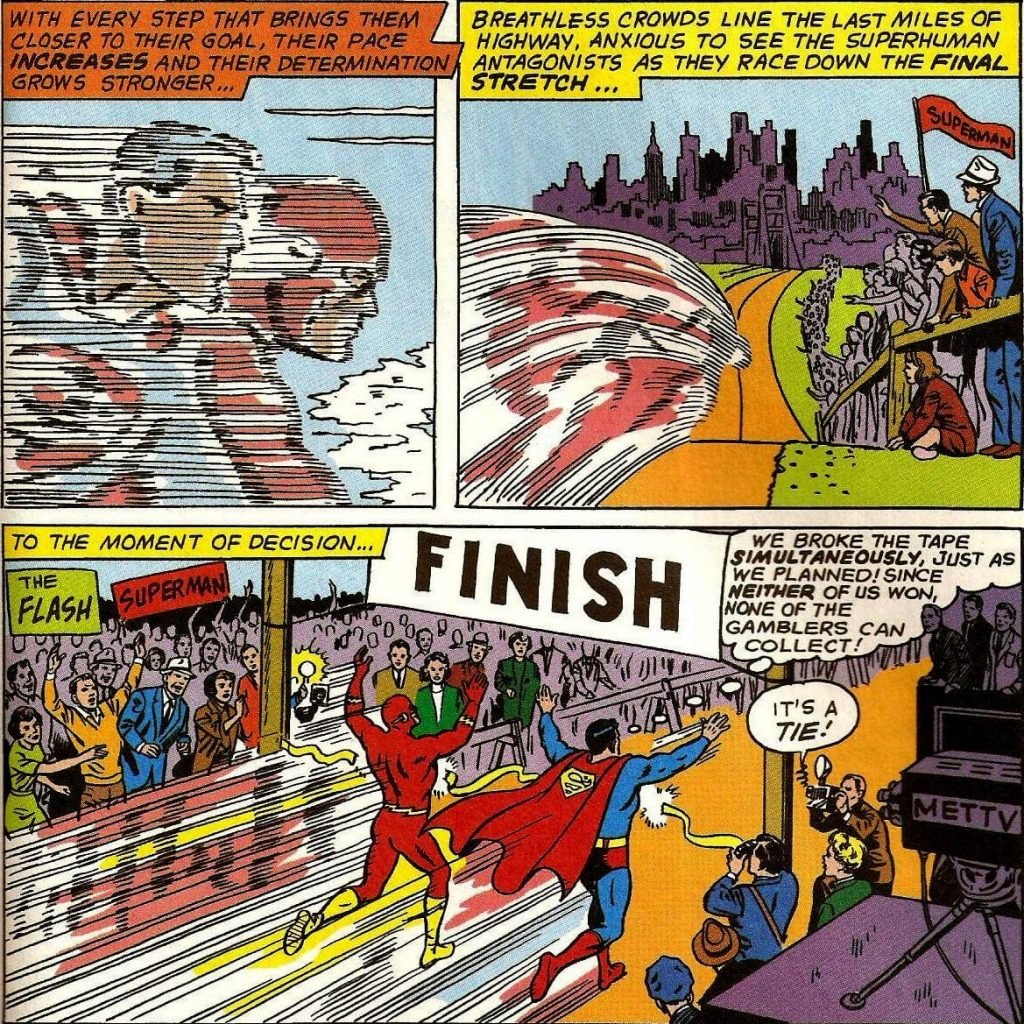 ¿Quién es más rápido: Flash o Superman? [All Races Results Included]