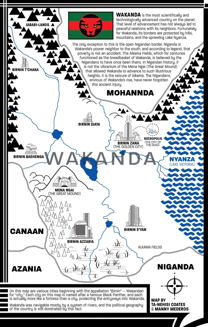 ¿Es Wakanda un lugar real en África?  (& ¿En qué se basa?)