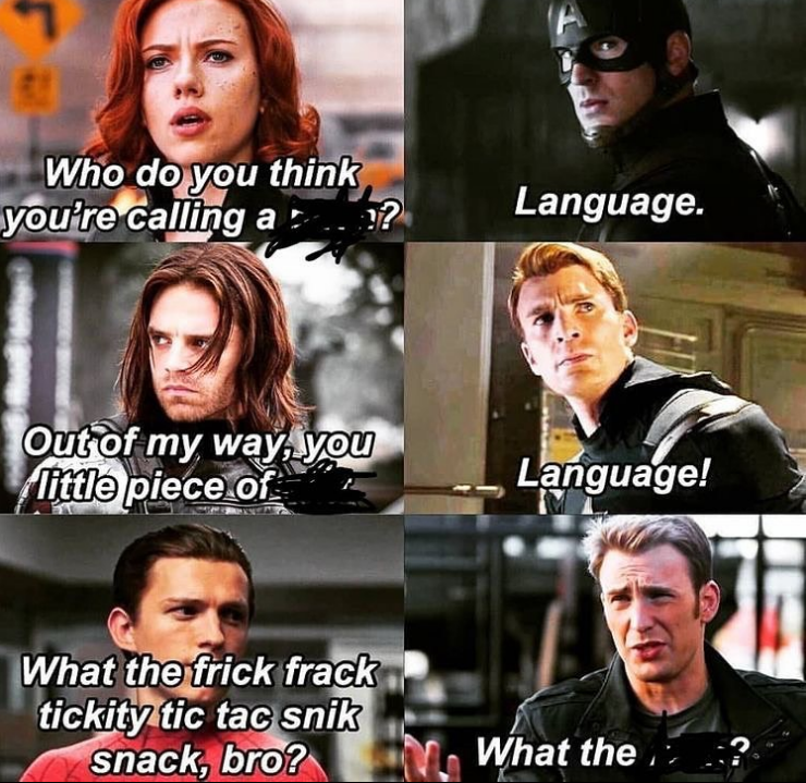 15 de las citas lingüísticas más divertidas del Capitán América para hacerte reír