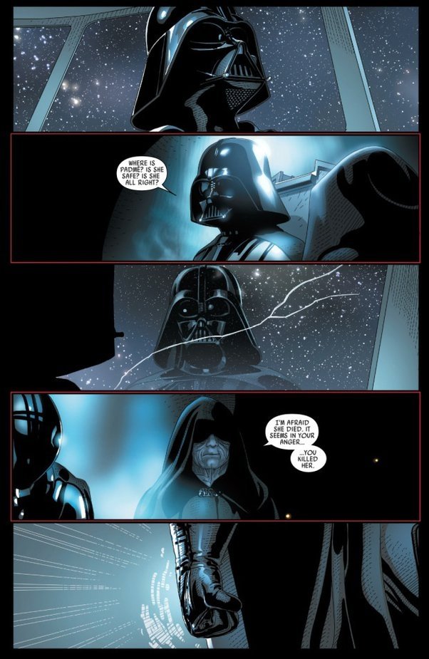 ¿Cuándo se entera Darth Vader de Luke?