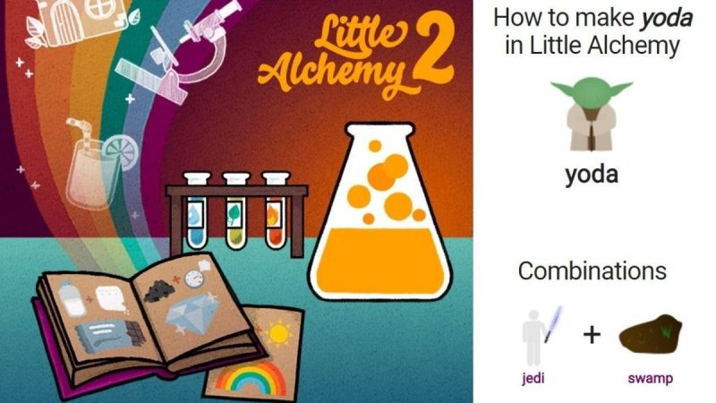 Como hacer Yoda y Baby Yoda en Little Alchemy 2