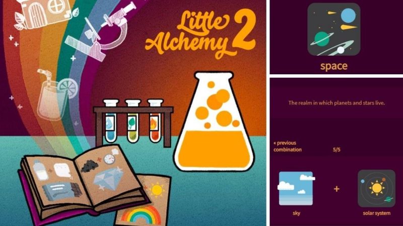 Como hacer espacio en Little Alchemy 2