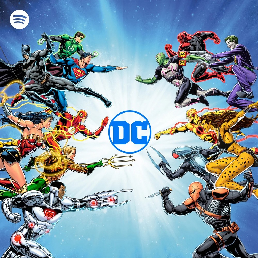 DC-Comics-Spotify-Logotipo