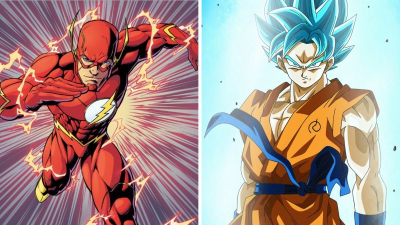 Flash vs Goku ¿Quien ganaria en un concurso