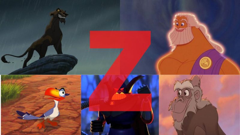 Personajes de Disney que comienzan con Z los 14 nombres