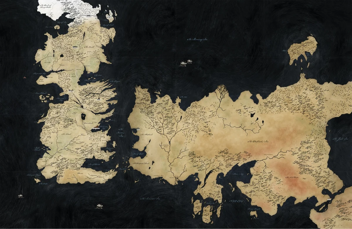 ¿Qué tan grande es Westeros y cómo se compara con nuestro mundo?