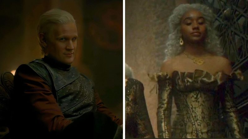 Daemon Targaryen y Laena Velaryon se casan en Dragon House