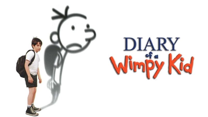 Scannain Diary of a Wimpy Kid in Ord Sraith Beoite