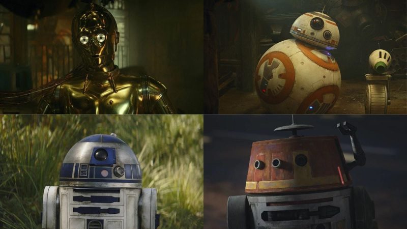 Los 10 mejores droides del universo de Star Wars clasificados