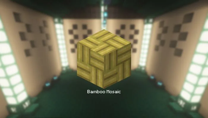 Mosaico de bambú